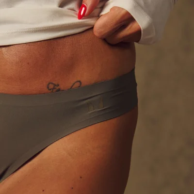MP Women's X Tatiana trosa med medelhög midja No VPL (3-pack) - Mocha/Varm grå/Pärlvit - L Bild 6