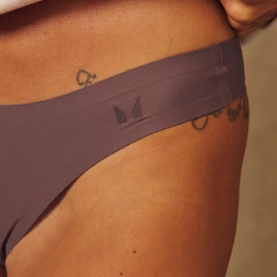 MP Women's X Tatiana trosa med medelhög midja No VPL (3-pack) - Mocha/Varm grå/Pärlvit - L Bild 7