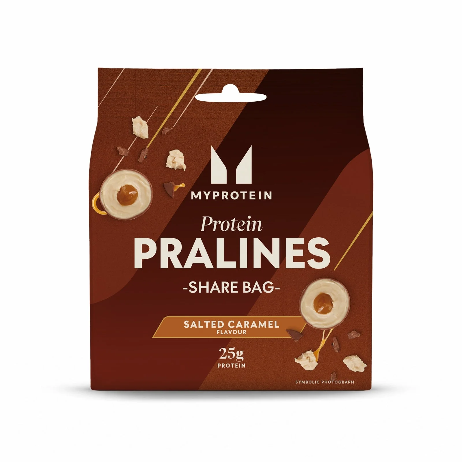 Protein Pralines Share Bag - 1item - Ny - Salted Caramel Bild 1