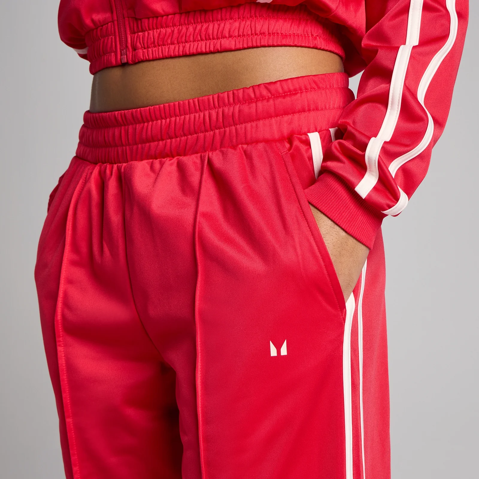 MP Tricot Track raka joggingbyxor för kvinnor - Chilli - S Bild 4