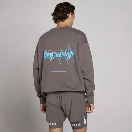 MP unisex sweatshirt med grafik - Ash Grey