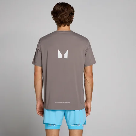 MP Hybrid Mesh T-shirt Herr - Askgrå
