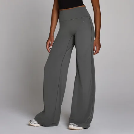 MP Women's Tempo Tall Wide Leg Leggings - Mörkgrå