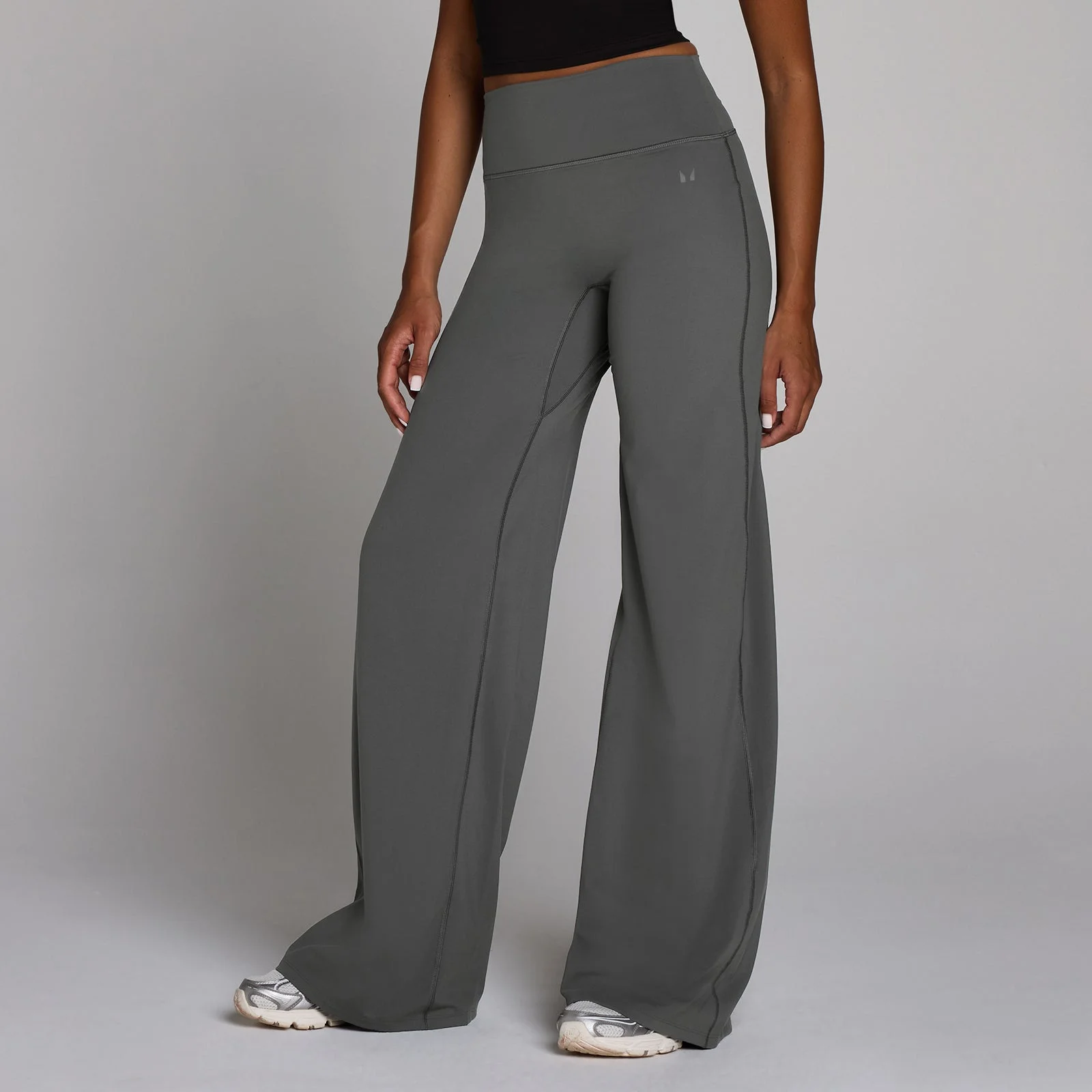MP Women's Tempo Petite Wide Leg Leggings - Mörkgrå - S Bild 1
