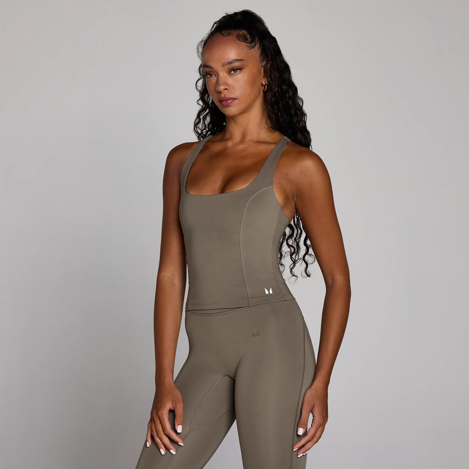 MP Women's Training Racer Back Vest - Espresso - M Bild 1