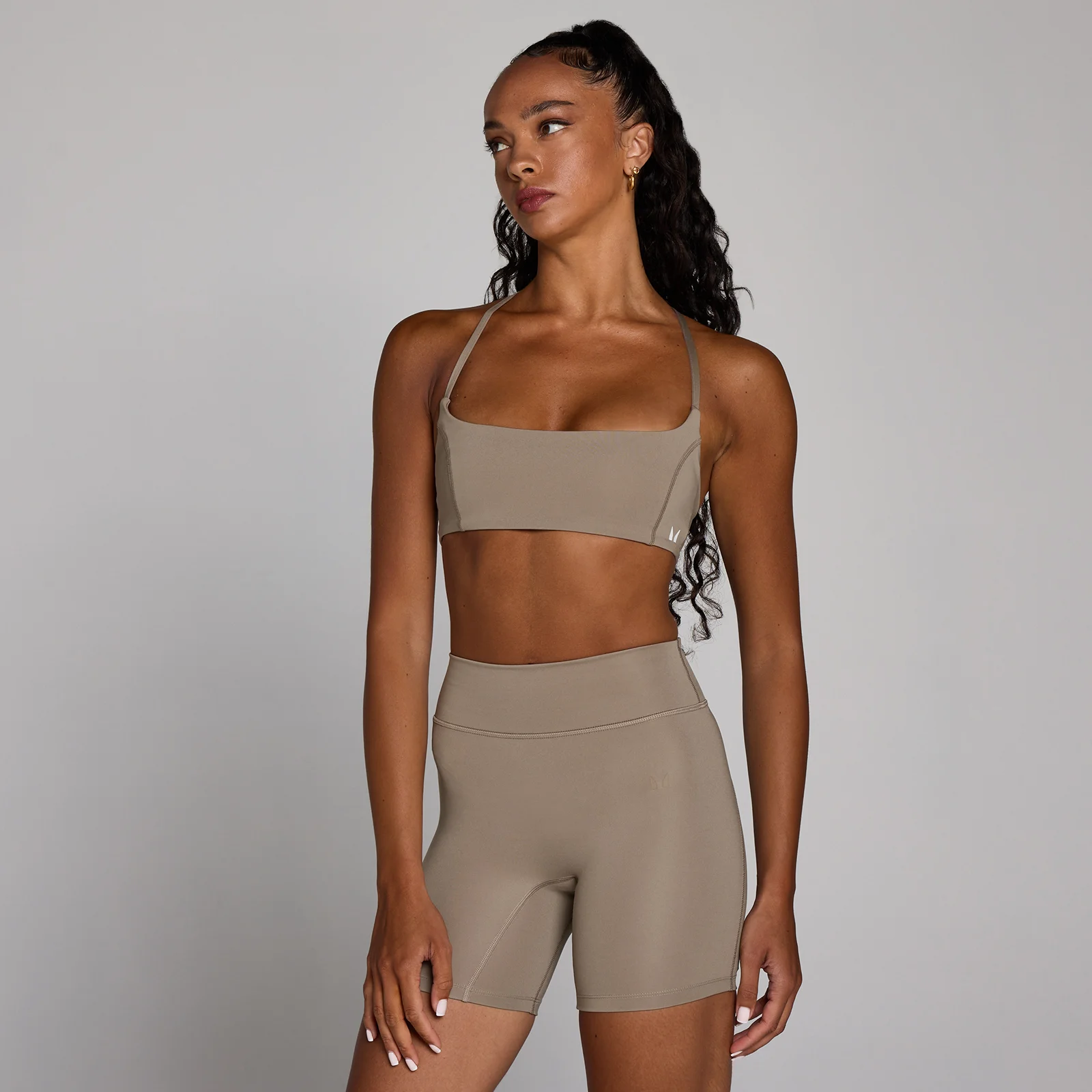 MP Women's Training Open Back Bra - Light Taupe - S Bild 1