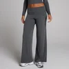 MP Ribbade Wide Leg Leggings för Kvinnor - Robust Grå