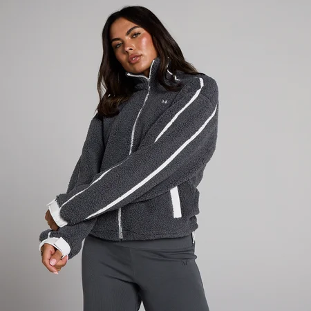 MP Fleecejacka med dragkedja för kvinnor - Robust Grey