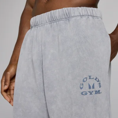 MP X Gold's Herr Washed Graphic Oversized Joggingbyxor - Steel Blue - L Bild 6