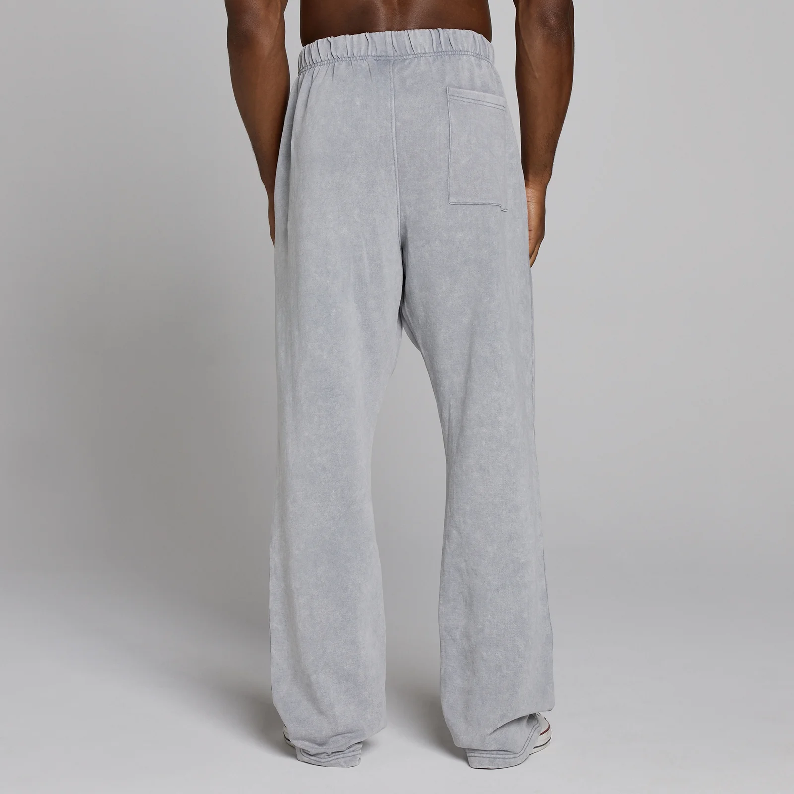 MP X Gold's Herr Washed Graphic Oversized Joggingbyxor - Steel Blue - L Bild 4