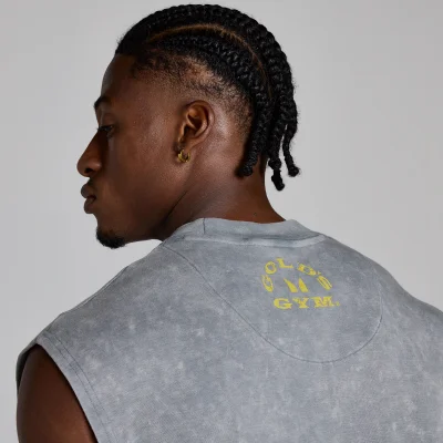 MP X Gold's Herr Washed Graphic Oversized Tank - Steel Blue - XL Bild 6
