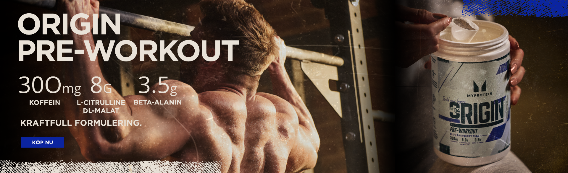 Origin pre workout stim free