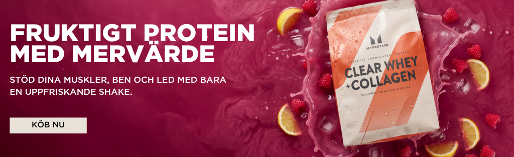 UPPTÄCK HELA CLEAR-PROTEIN-SORTIMENTET
